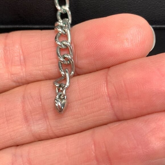 Triple Strand Faux Pearl, Crystal Bead & Ribbon Necklace - Ivory/Pink - Picture 6 of 12